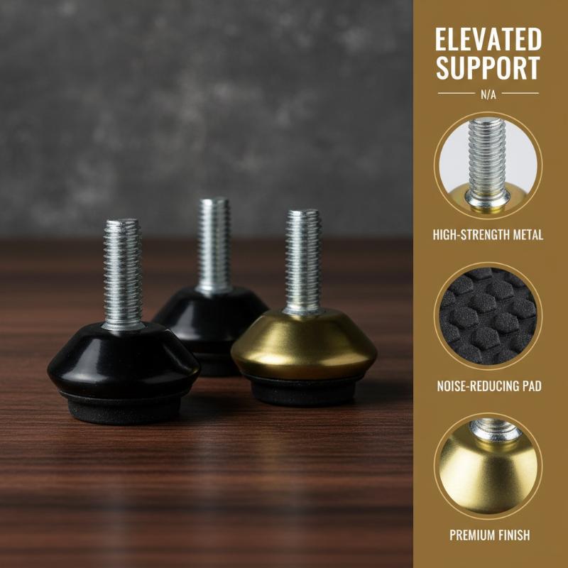 4Pcs Adjustable Furniture Leve - Furniture Screw Type 评论和价格