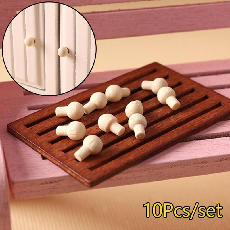 10Pcs 1:12 Dollhouse Miniature - Furniture Hardware In China 评论和价格