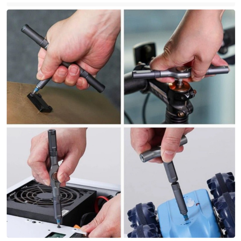24-in-1 ratchet screwdriver T- - Furniture Screw Type 评论和价格