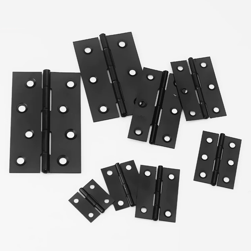 WV Black Door Hinges Stainless - Furniture Hardware Fixing Screws 评论和价格